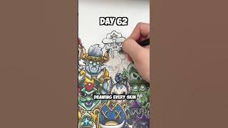 Day 62 Drawing EVERY Brawl Stars Skin - DJ Poco