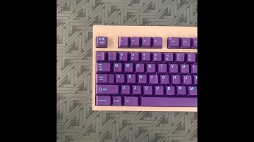 Mode80 with Gateron Milky Black Mechanical Keyboard Sound Test