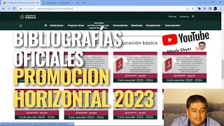 Bibliografía PROMOCIÓN HORIZONTAL 2023 (Tutorial de descarga)