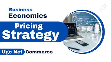 Pricing Strategy || Business Economics || Ugc Net Commerce
