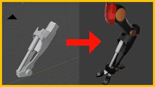 Mecha Modeling Blender Timelapse Daily Vlog