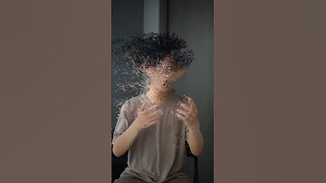 The way I made myself turn to dust #creative #edit #tutorial #capcut