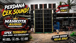 📍 MAHKOTA AUDIO BONDOWOSO 🔥 SPEK TERBARU 🔊 PERDANA CEK SOUND 🎶 SOUND SYSTEM BONDOWOSO 