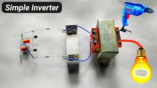 Easy inverter connection at Home | How to Make Powerful Inverter | Simple Electronic inverter