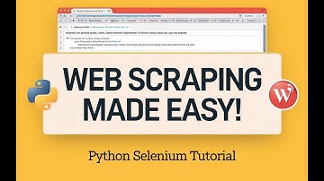 Web Scraping Made Easy with Python & Selenium 🐍 | Ultimate Beginner
