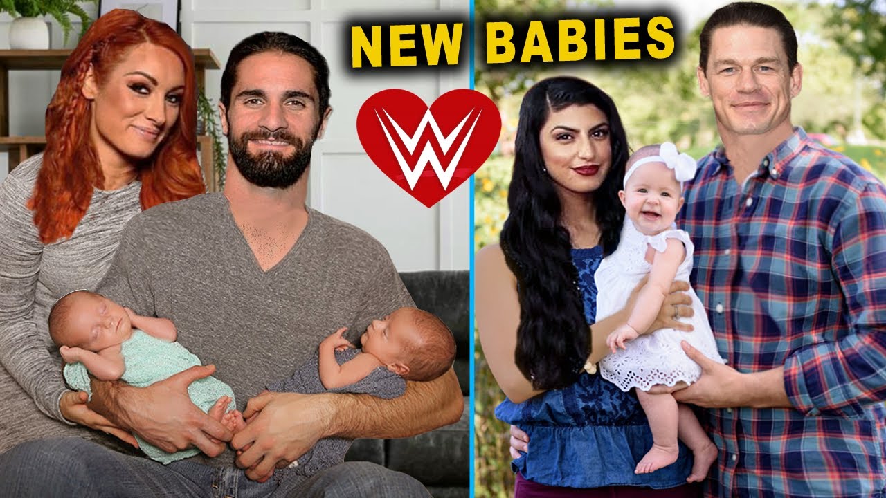 5 Wwe Couples Having Babies - Seth Rollins  Becky Lynch, John Cena  Wife