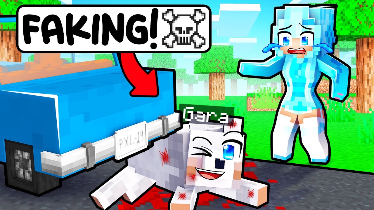 I Faked My DEATH as a DOG in Minecraft!