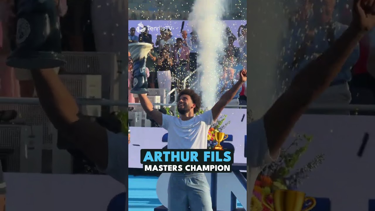 Arthur Fils: ATP Masters 1000 CHAMPION 🇫🇷🏆