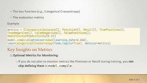 Understanding Metrics in TensorFlow