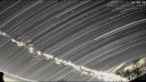 cx810 Allsky Star Trail Time Lapse 2025 Mar 1 Night