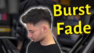 💈ASMR BARBER - FLAWLESS BURST FADE HAIRCUT TUTORIAL!✂️
