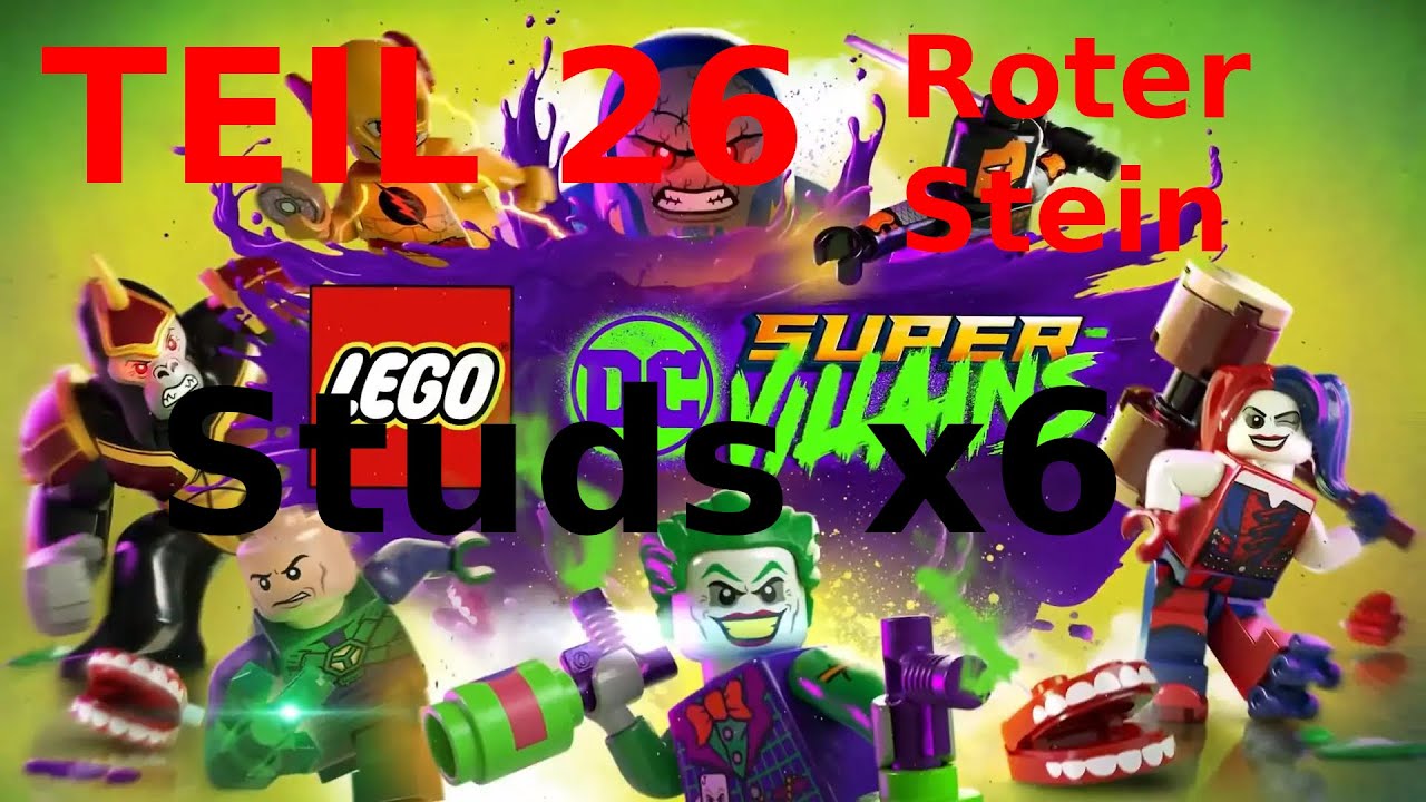 Lego Dc Super Villains Rote Steine Kaufen Lego Super Villains | Roter Stein | Level 16 | Roter Stein x6 | Granny