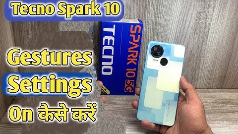 How To Hide Navigation Button in Tecno Spark 10 | Tecno Spark 10 में Gesture Setting On कैसे करें