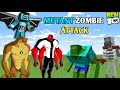 Minecraft | Mutant Zombie Vs Ben10 Oggy And Jack | Minecraft Pe | In Hindi | Rock Indian Gamer |