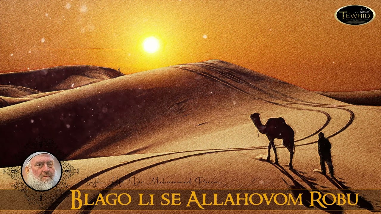 BLAGO LI SE ALLAHOVOM ROBU | Šejh Hfz Dr. Muhammed Porča