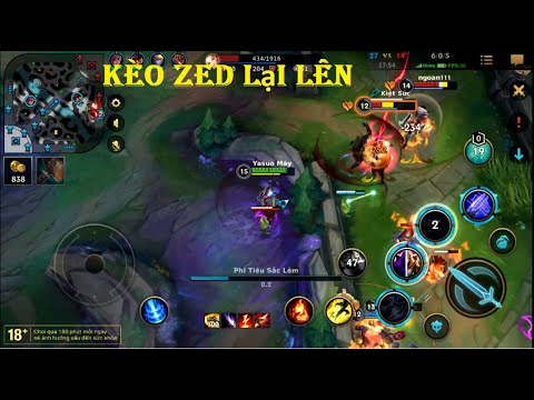 Kèo Zed lại lên |Liên Minh Tốc Chiến|Easy Game CT #shorts