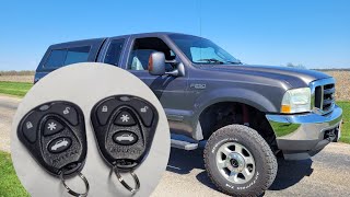 Remote Keyless Entry Kit Made Easy For Early Ford Super Duty F250 F350 F450 2003 2004 2005 2006 2007