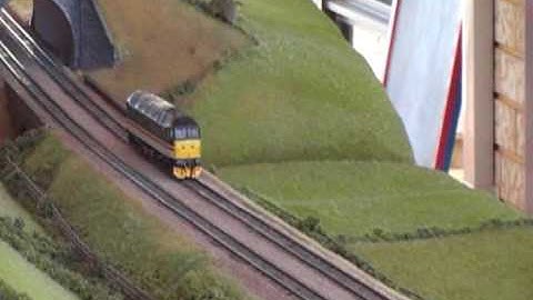 heljan class 47 swift on its own on the main line