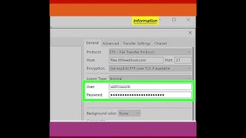 Een bestand uploaden van File Zilla naar een FTP-server
