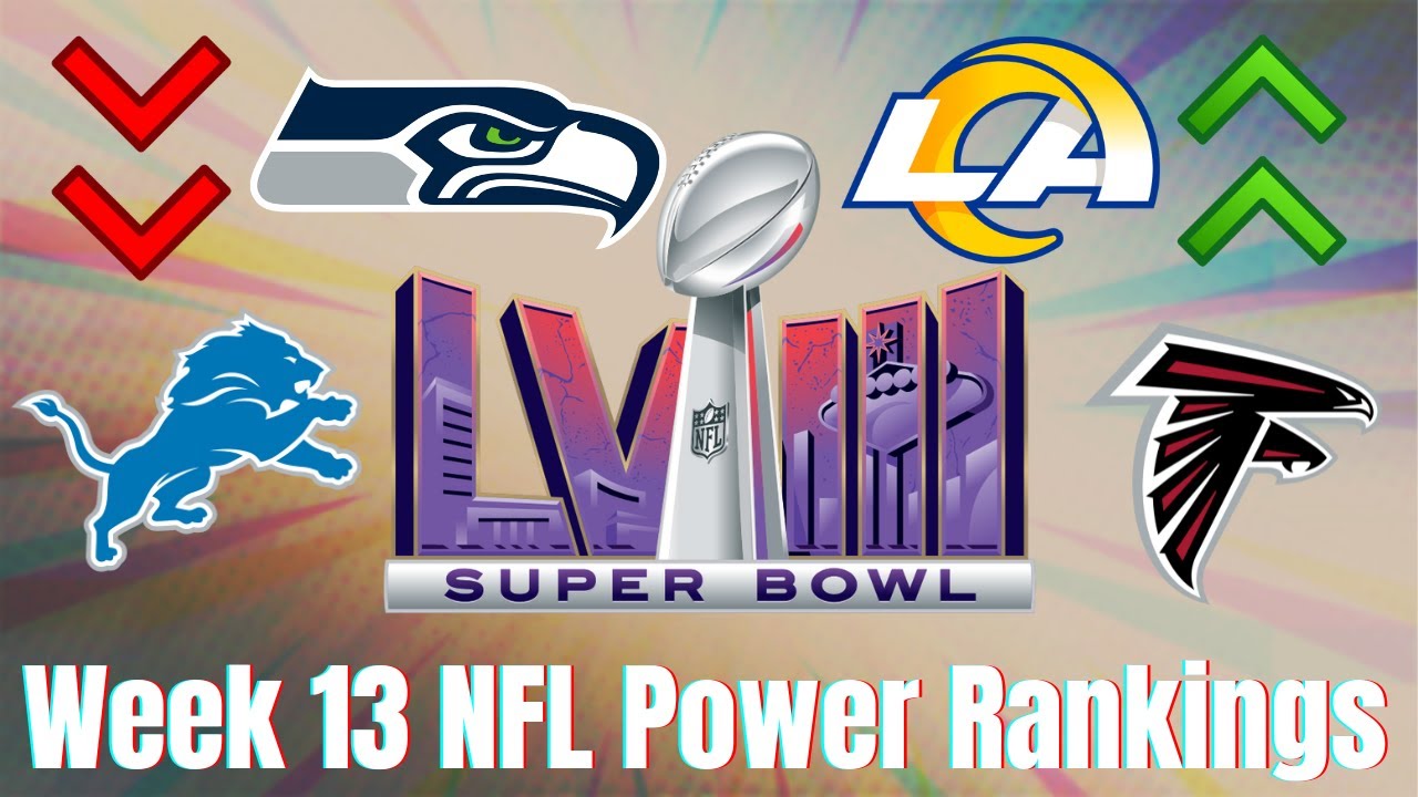 Week 13 NFL Power Rankings! YouTube