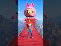 GTA V Ragdoll 😱 Spider-Man vs Colorful Minions! Epic Crash Challenge #shorts
