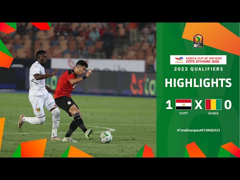 Egypt 🆚 Guinea | Highlights - #TotalEnergiesAFCONQ2023 - MD1 Group D