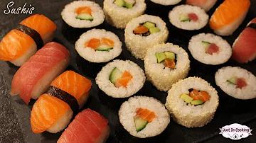 Qu'est-ce que l'on peut mettre dans des sushis ?