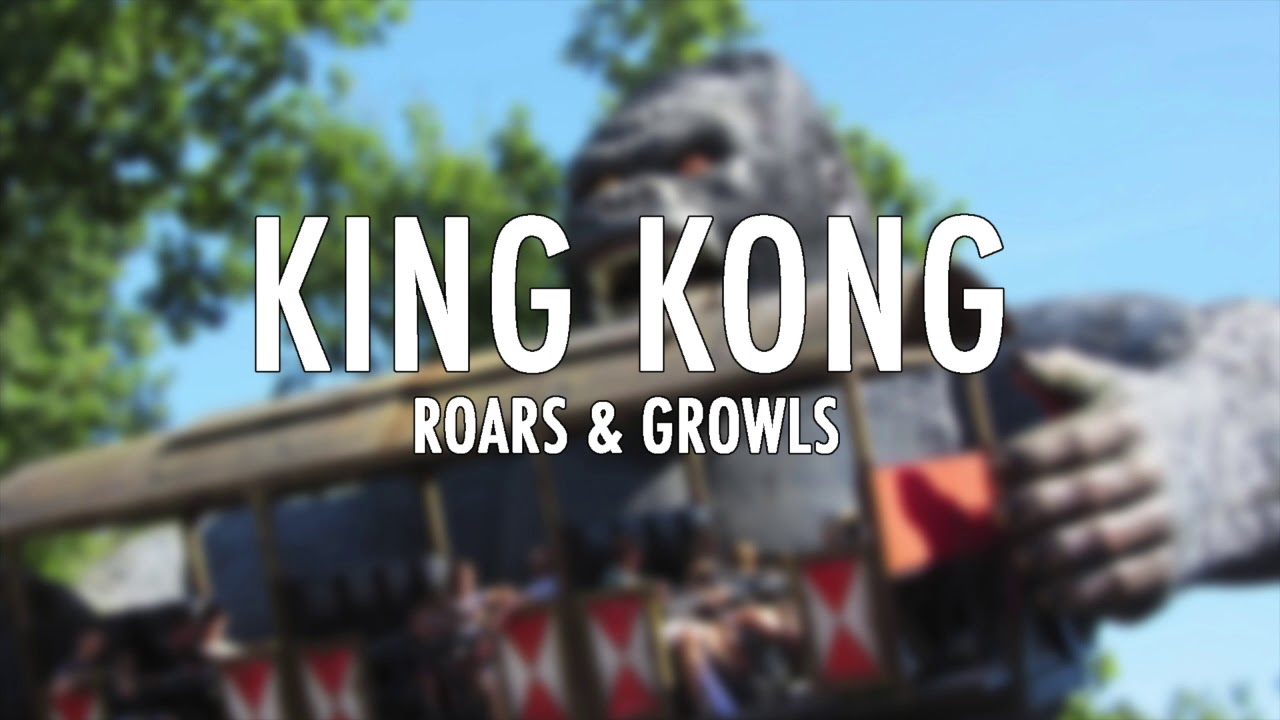 HUSS Park Attractions - King Kong - Roars & Growls - Sound Effects