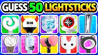 GUESS 50  KPOP LIGHTSTICKS ✨ Fandom Challenge!  | KPOP QUIZ 2026
