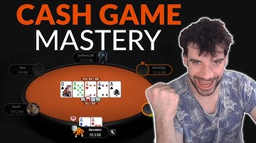 Cash Game Mastery #9 | 4 Tables of 200 ZOOM | Rivering TOP BOAT in a 4bet Pot