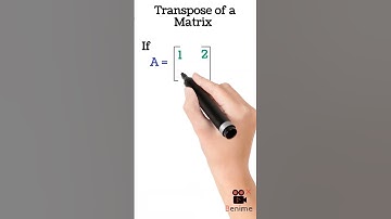 Transpose of a matrix #maths #ncert #matrix #12th #trending#viral #shorts#short #mathsbyvishalbhaiya
