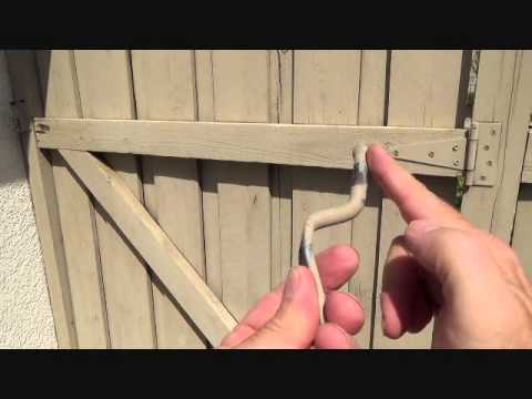 How to fix a sticking gate latch...Part 2