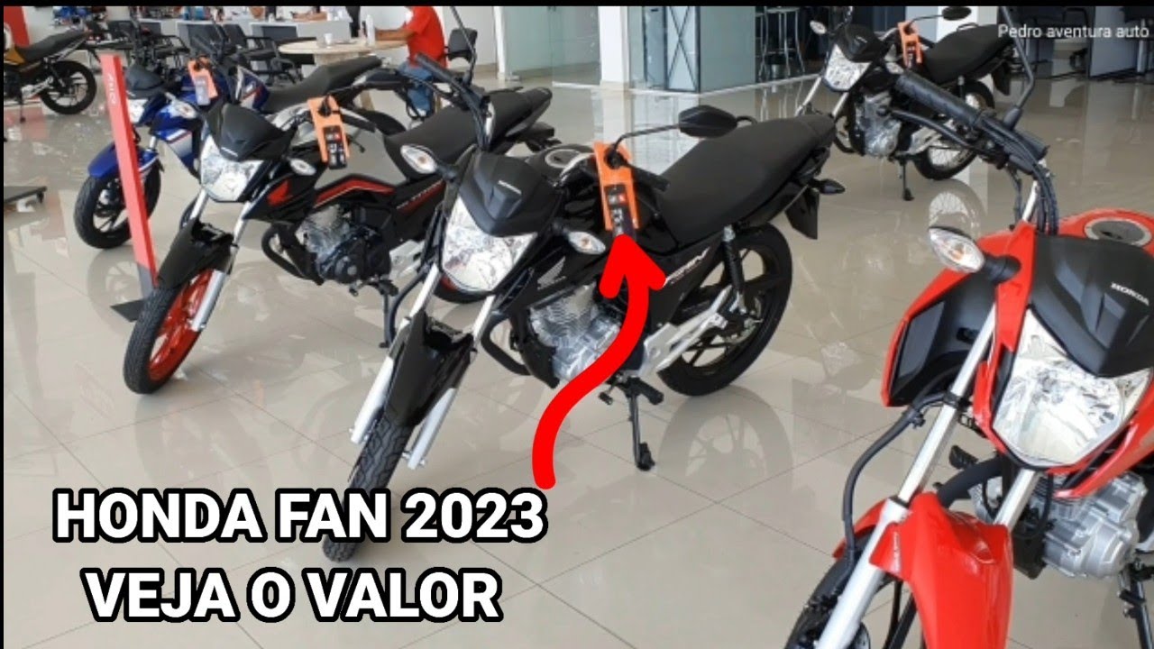 HONDA FAN 160CC PRETA 2023 