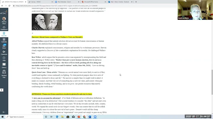 Ethics Lecture on Evolutionary Ethics