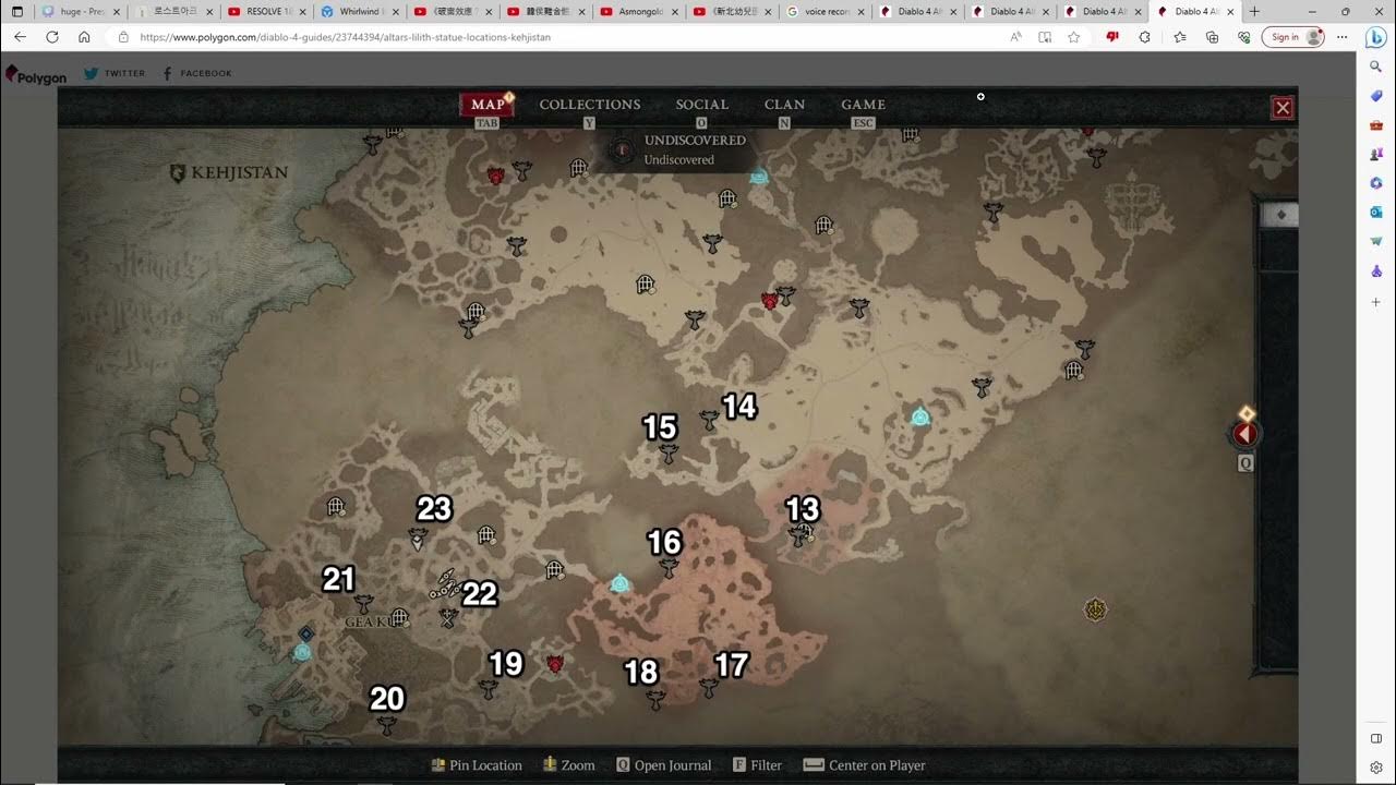 All lilith statue locations (All credits to enchantment