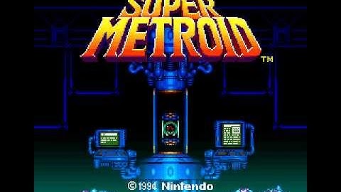 Lets Play: Super Metroid Part 1: Intro and Ceres Station