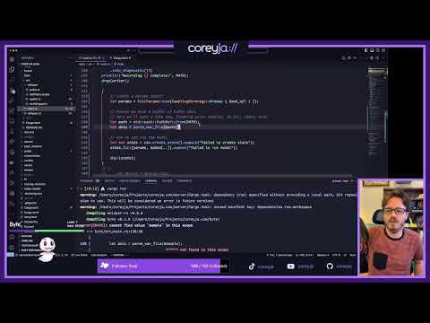 BYTE SPEAKS!! | Live Coding with coreyja | Voice Transcription and Bot Programming in Rust