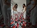 LUXURIOUS BEDROOM WITH RED EPOXY FLOORING 💖✨ #epoxy #bedroom #design #aishorts #shorts