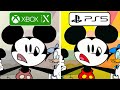 Disney Illusion Island PS5 vs Xbox Series X Graphics Comparison
