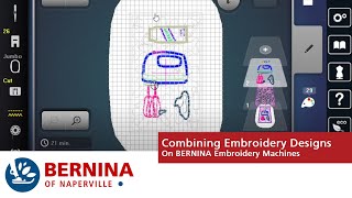 Combining Embroidery Designs on BERNINAs