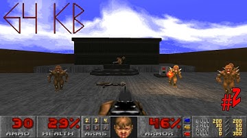 Doom with The 64 KB Challenge 1.Map 02