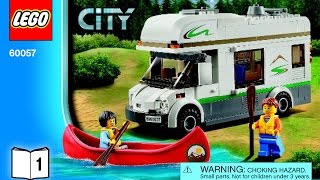 Lego City Great Vehicles 60057 Camper Van Instructions Book 1 Of 2