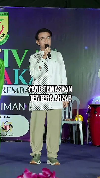 Qunut Nazilah UNIC di Festival Barakah Sekolah Sri Seremban.