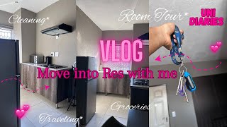 Uni Move-in Vlog |Returning student|Room Tour   Grocery shopping  unpacking|🤍🦋