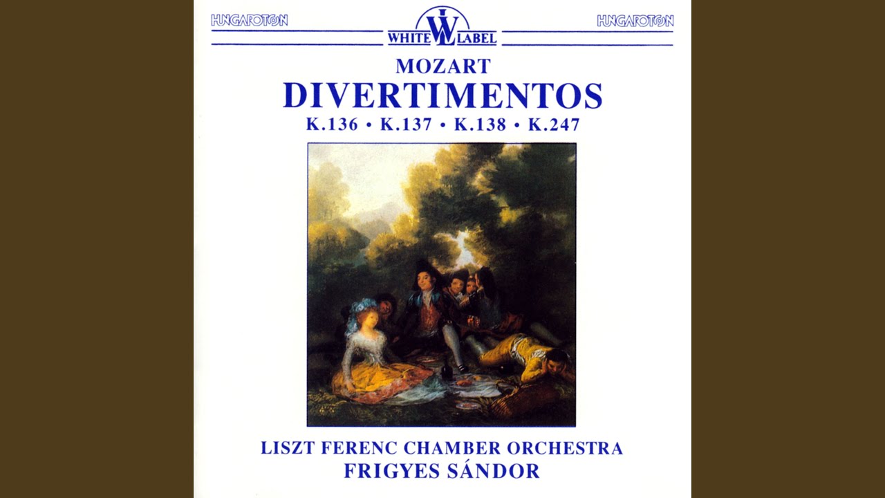 Divertimento in D Major K. 136: III. Presto