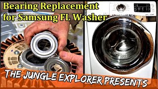 DIY: BEST Samsung FL Washer Bearing Replacement | Step by Step Guide