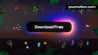 Free Flowers Trees Nature Motion Pack Project For AE/PR/DR/FCPX