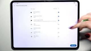 OnePlus Pad Go 2 5G – Как очистить данные браузера screenshot 5
