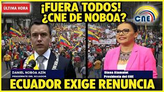 Ecuador Explota Piden La Renuncia Total Del Cne Por Presunta Lealtad A Noboa