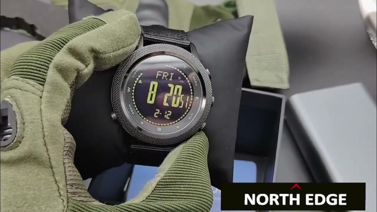 Ceas military NORTH EDGE APACHE 46 - YouTube